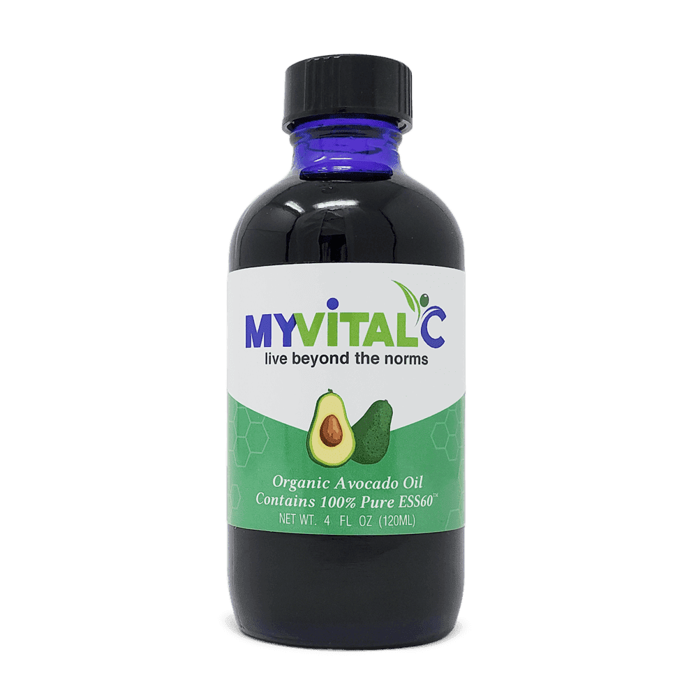 MyVitalC ESS60 Trio Pack Organic Oils, Olive, Avocado and MCT - 3 bottles total