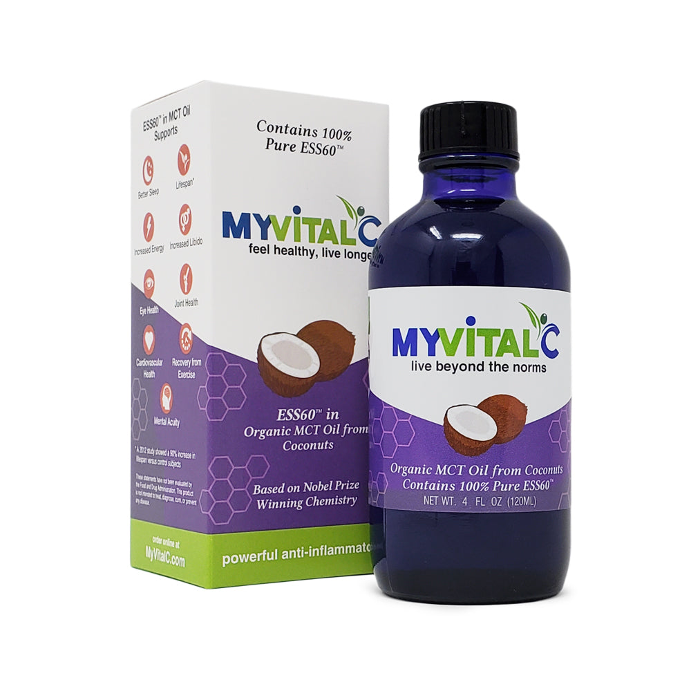 LBTN - MyVitalC ESS60 in Organic MCT Oil, Coconut Derived 120ml