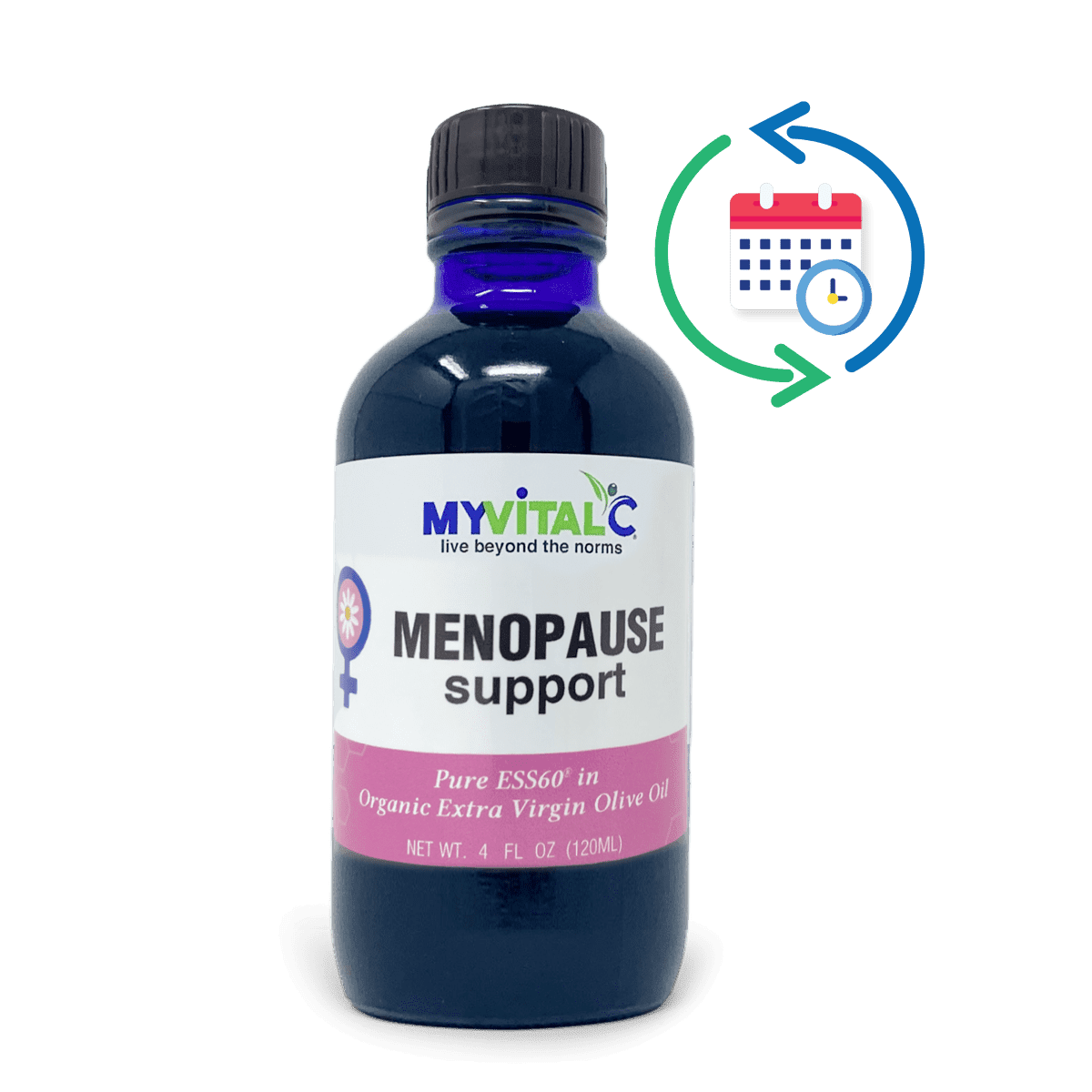 MyVitalC Menopause Support, 120ml - Monthly Subscription