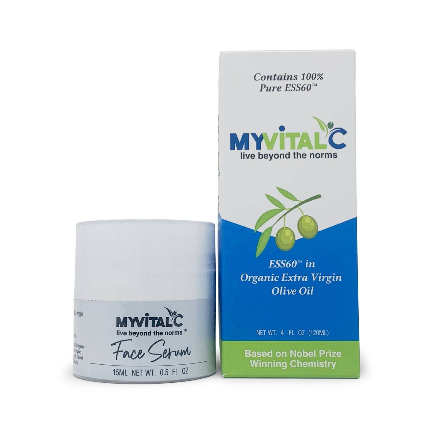 MyVitalC - Face Serum and Olive Oil Set