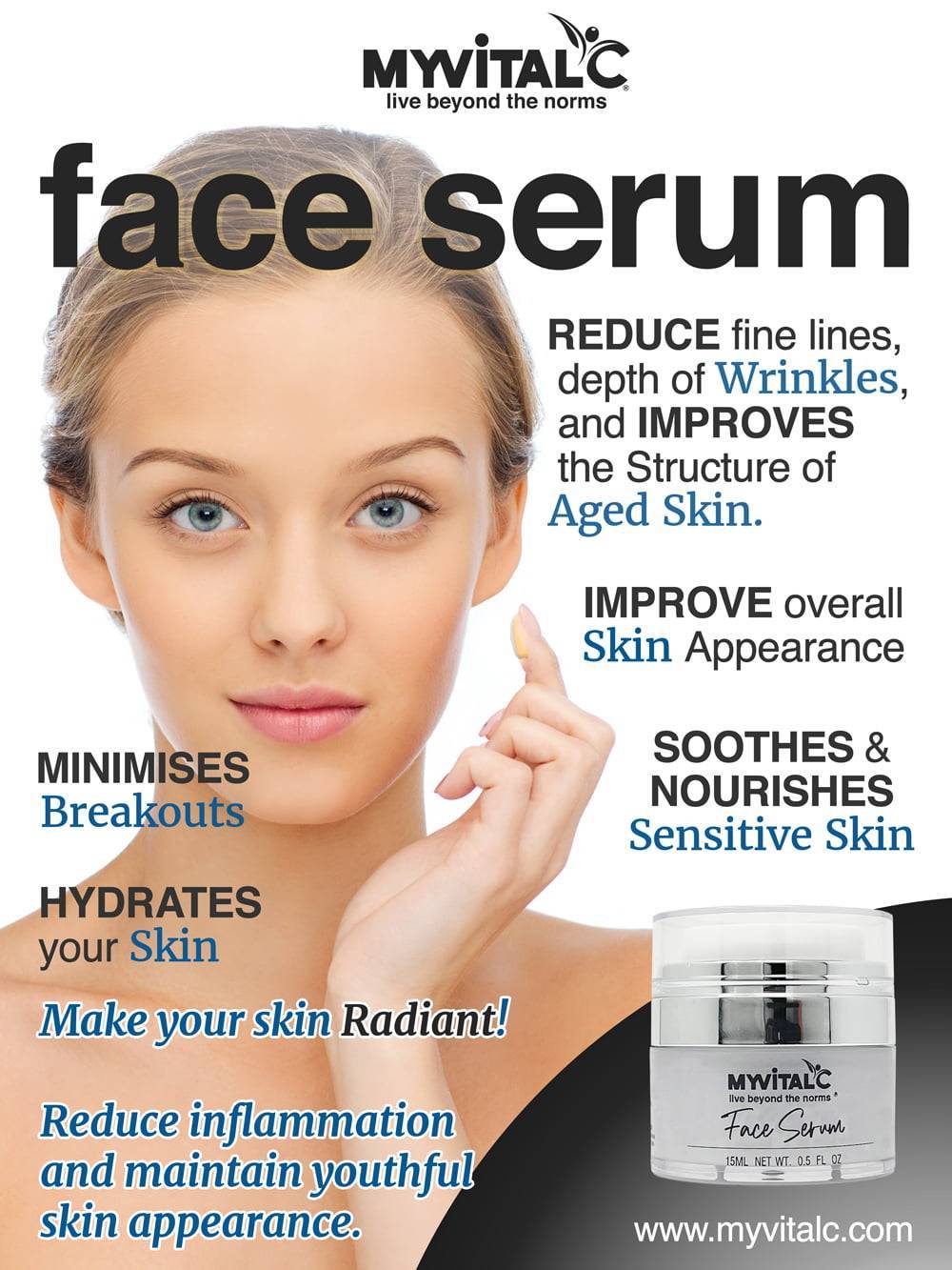 MyVitalC Night Serum Case of 12