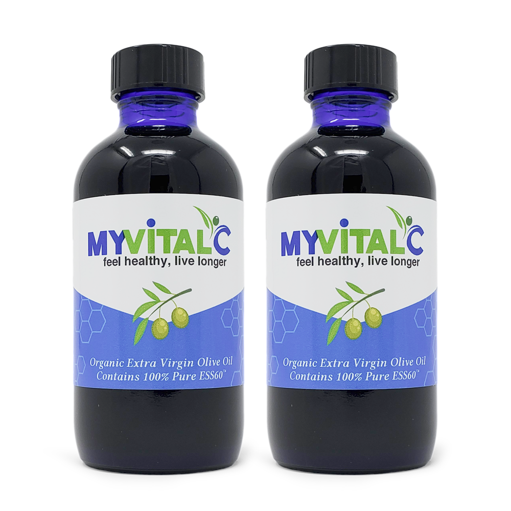 2 Bottles - ESS60 in Organic Extra Virgin Olive Oil