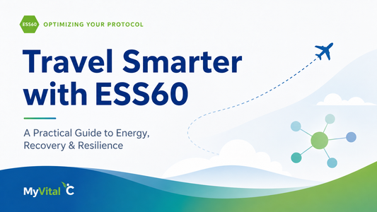 ESS60 for Travel and Jet Lag: Antioxidant Support on the Go