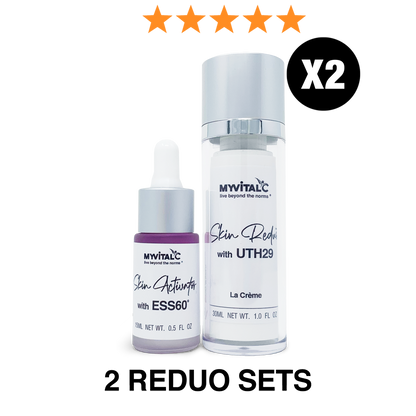 Black Friday Special 2 Sets - X2 Skin Reduõ + 4oz. bottle + Night Serum Sample + FREE shipping