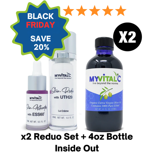 Black Friday Special 2 Sets - X2 Skin Reduõ + 4oz. bottle + Night Serum Sample + FREE shipping