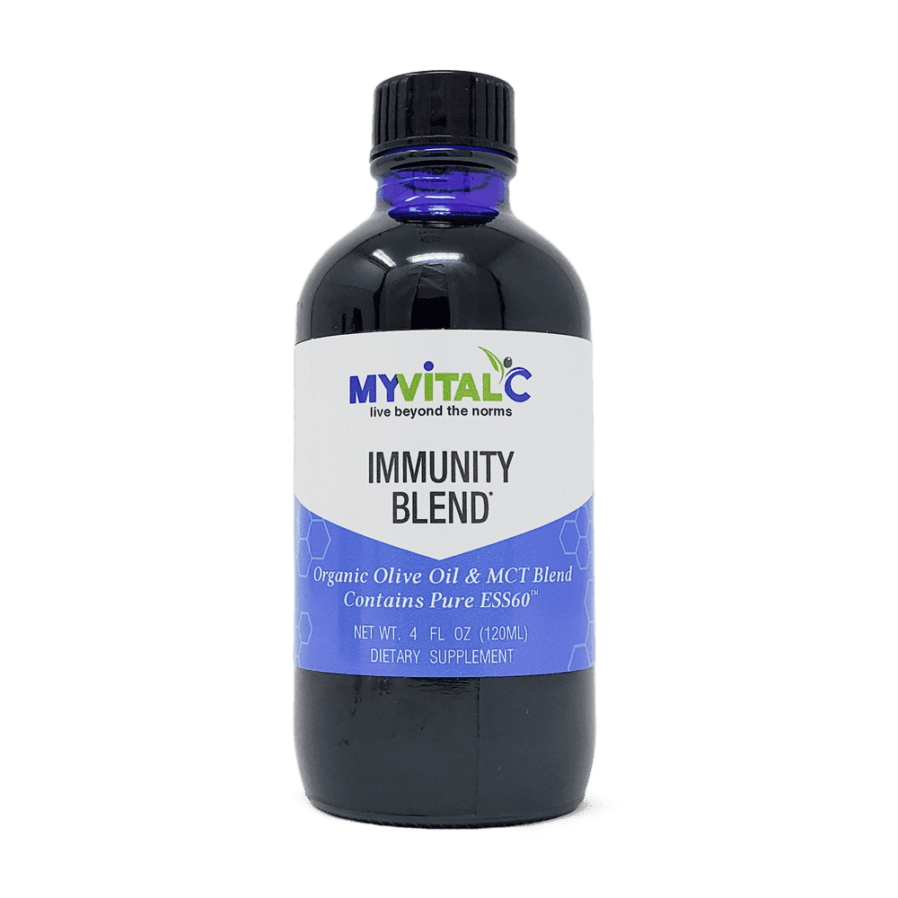 MyVitalC Immunity Blend - ESS60 in Organic Olive and MCT Oil - Case of 12 bottles