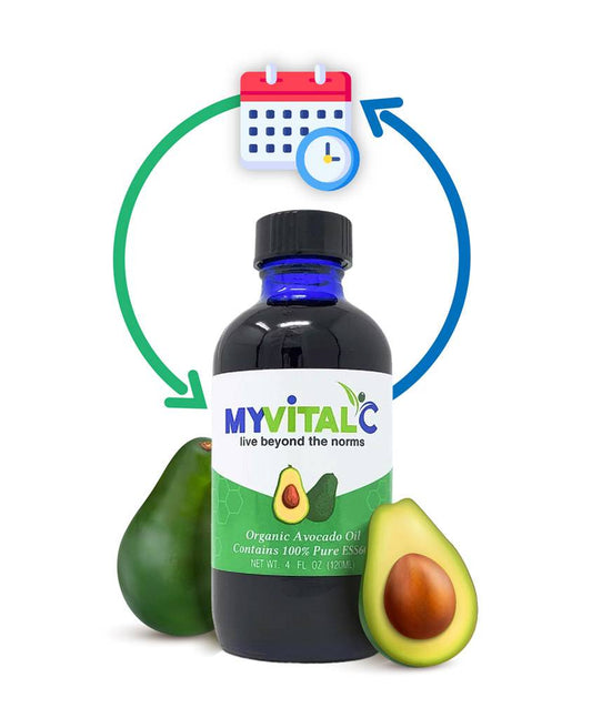 MyVitalC ESS60 in Avocado Oil 120ml - Monthly Subscription