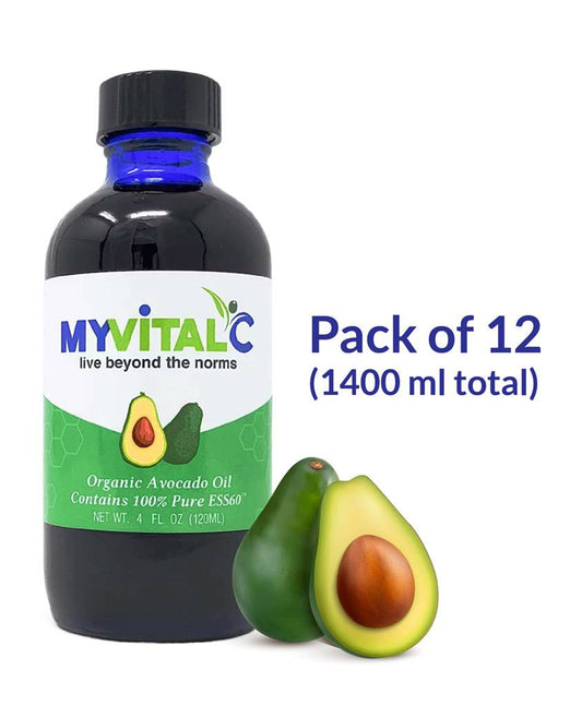 MyVitalC ESS60 in Avocado Oil, Case of 12 (1440ml total)