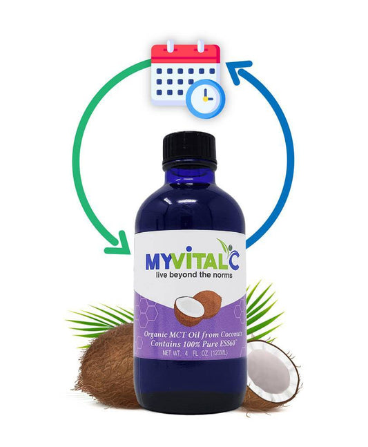 MyVitalC ESS60 in MCT Oil 120ml - Monthly Subscription
