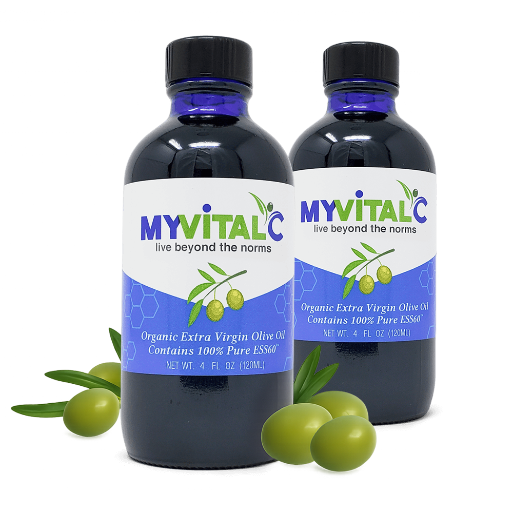 2 Bottles - ESS60 in Organic Extra Virgin Olive Oil