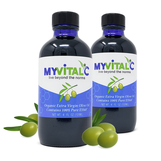 2 Bottles - ESS60 in Organic Extra Virgin Olive Oil