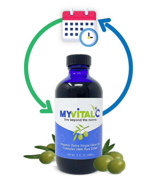 MyVitalC ESS60 in Olive Oil Extra Virgin Organic, 240ml (Monthly Subscription)