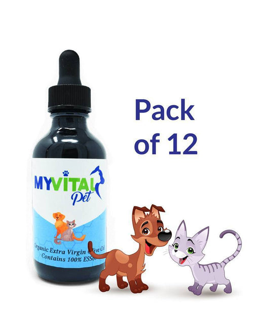 MyVitalPet ESS60 in Organic Extra Virgin Olive Oil - Case of 12 - 720ml total