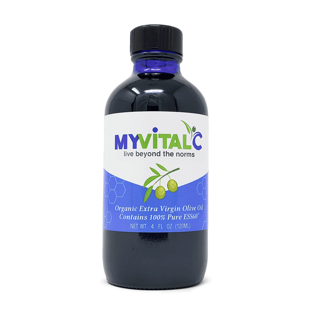 Case of 12 Bottles (1440ml total) - MyVitalC ESS60 in Organic Extra Virgin Olive Oil