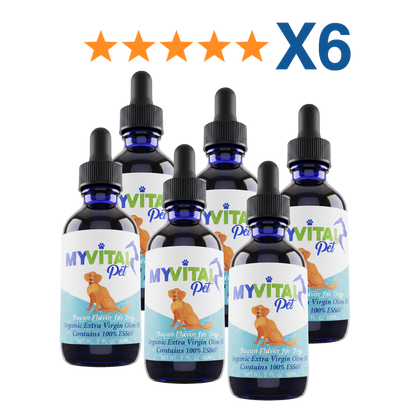 MyVitalPet for Dogs with Bacon Flavor 2oz X6 - Bi-Annual Subscription