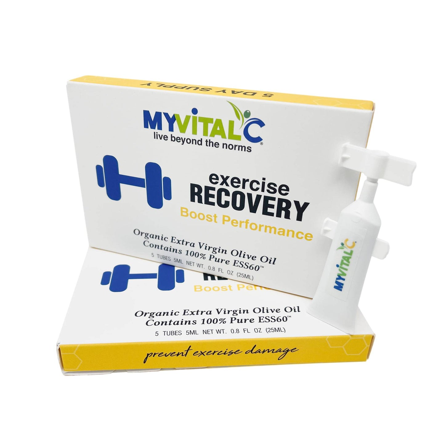MyVitalC Exercise Recovery Single Shots - 10 Day Supply