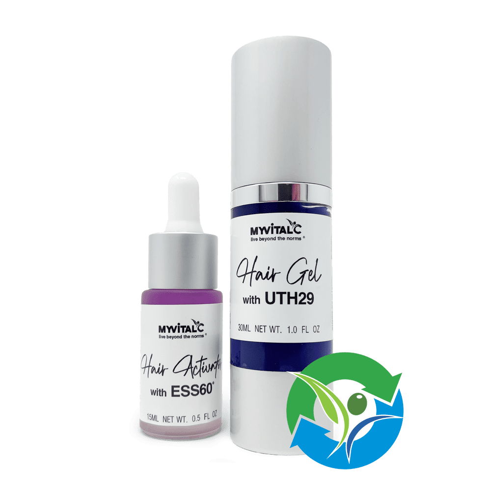 MyVitalC - MyVitalC - Youthful Hair Kit with UTH29 and ESS60 Activator - Monthly Subscription