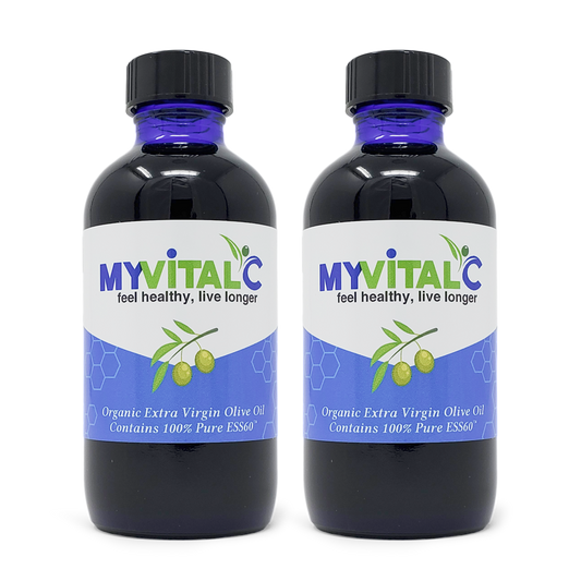2 Bottles - ESS60 in Organic Extra Virgin Olive Oil Efforia