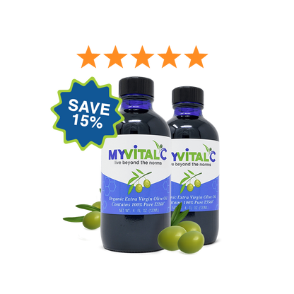 MyVitalC ESS60 en Aceite de Oliva Virgen Extra Ecológico, 120ml