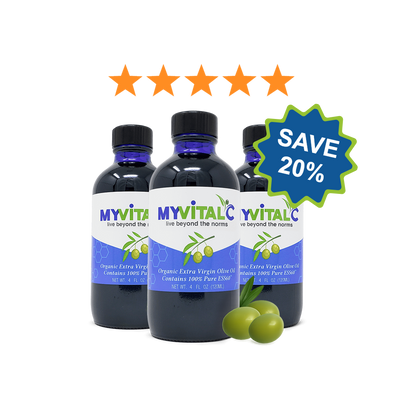 MyVitalC ESS60 in Olive Oil Extra Virgin Organic, 120ml