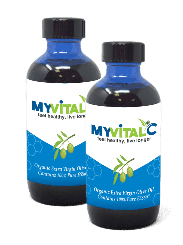 MyVitalC olive oil bottles - pack of 2