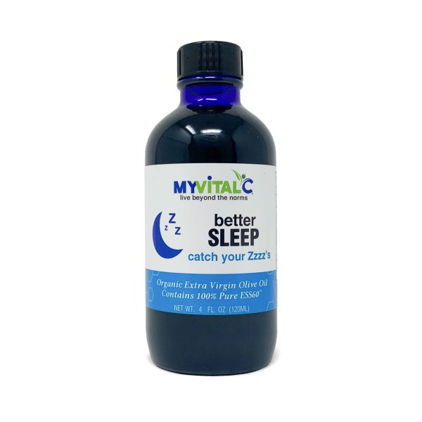 MyVitalC olive oil for better sleep