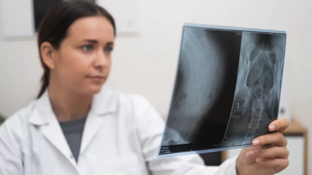 salud ósea radiografía